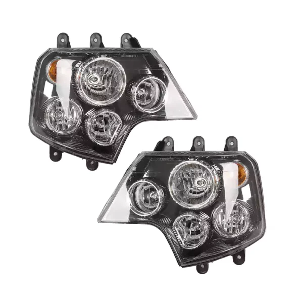 WG9925720022 WG9925720001 China Heavy Truck Spare Parts Sinotruck A7 T7 T7H Headlight Head Lamp For Sinotruk Howo - Image 4