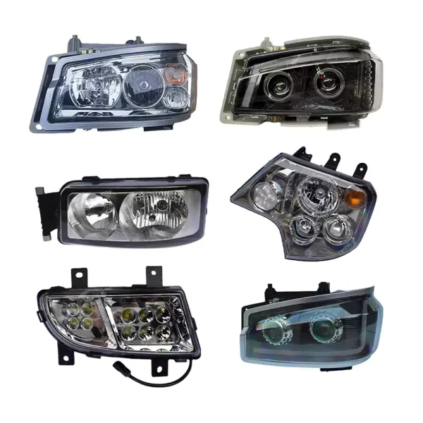 Sinotruck Truck Head Lamp Body Spare Parts Headlight Headlamp For Sinotruk Howo