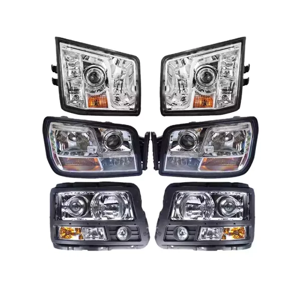 Original Quality M3000 F2000 H3000 X6000 X5000 F3000 X3000 Truck Parts Headlight For SHACMAN