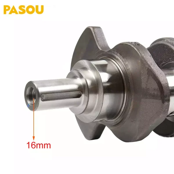 8-97190932-0 8-97254611-1 4KH1 Engine Crankshaft For ISUZU 4JH1 600P NKR77 Truck Spare Parts - Image 3