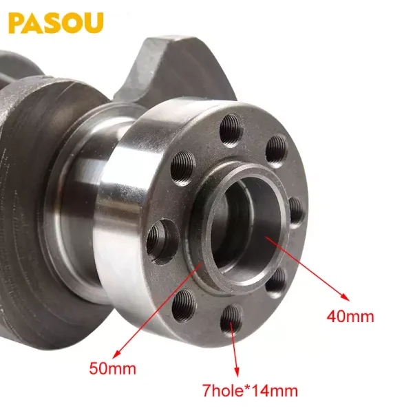 8-97190932-0 8-97254611-1 4KH1 Engine Crankshaft For ISUZU 4JH1 600P NKR77 Truck Spare Parts - Image 5