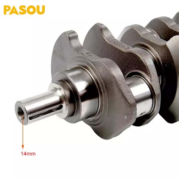 PASOU 8-94453525-0 4JB1T Engine Crankshaft For ISUZU NKR55 100P TFR 4JB1-T Pickup Spare Parts