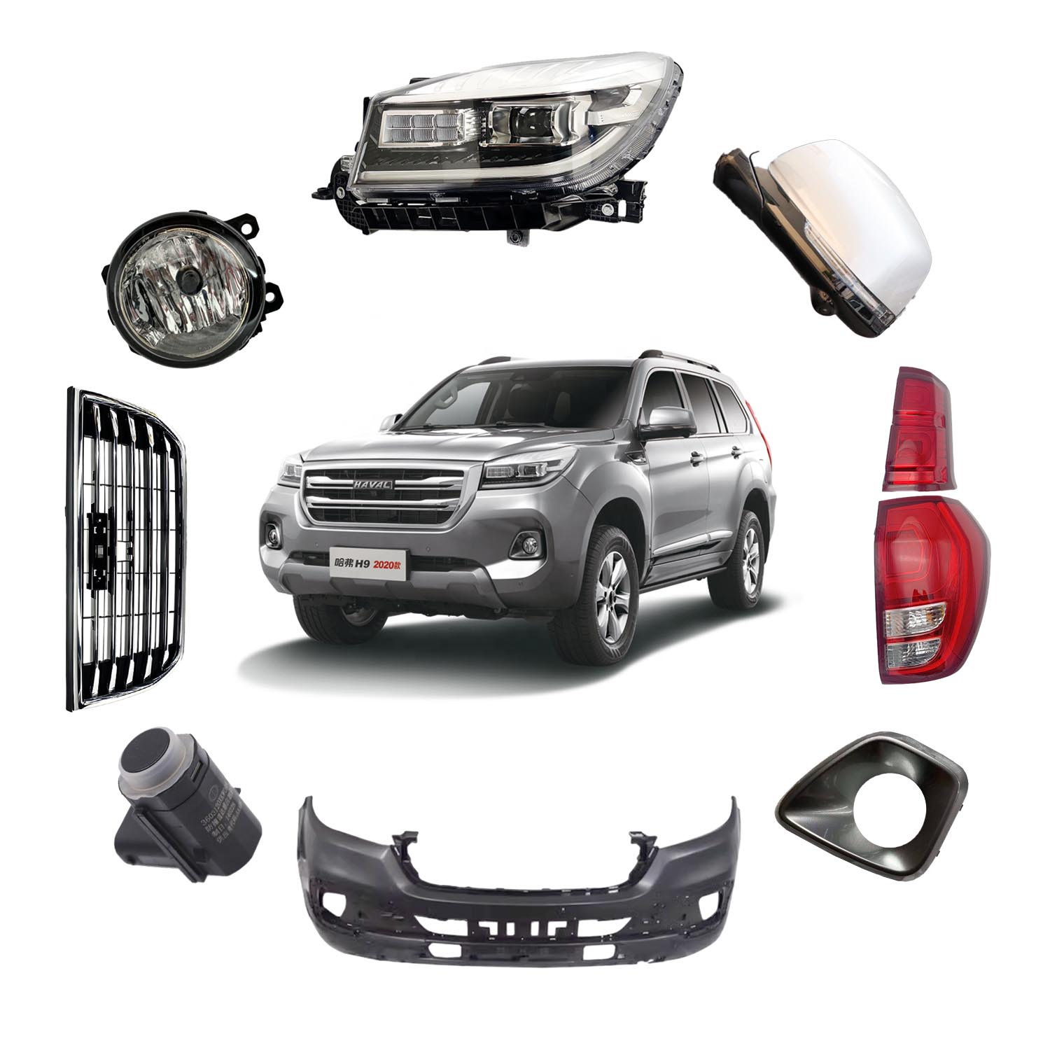 Original Quality GWM Haval H9 Accessories h9 Body Kit Parts For Great Wall 1 Original Quality GWM Haval H9 Accessories h9 Body Kit Parts For Great Wall