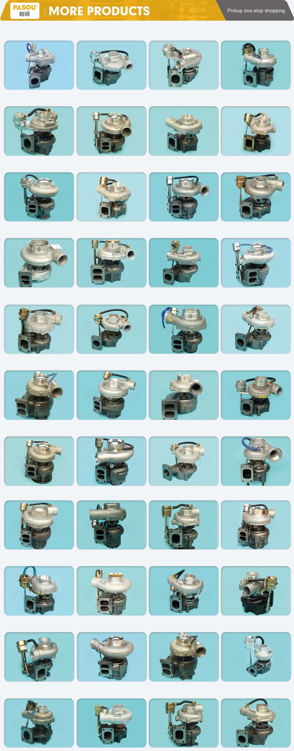 Wholesale Pickup Turbocharger Isuzu 008