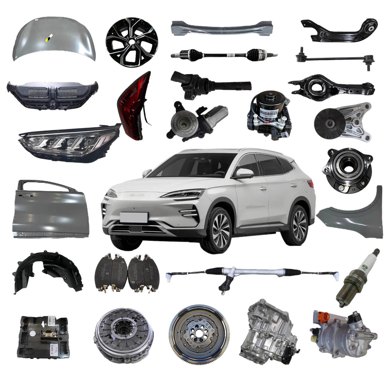 14210689-00 High Quality 2023 2024 2025 SONG PLUS EV Front Rear Brake Pad for BYD SONG PLUS Champion 8 BYD SONG PLUS